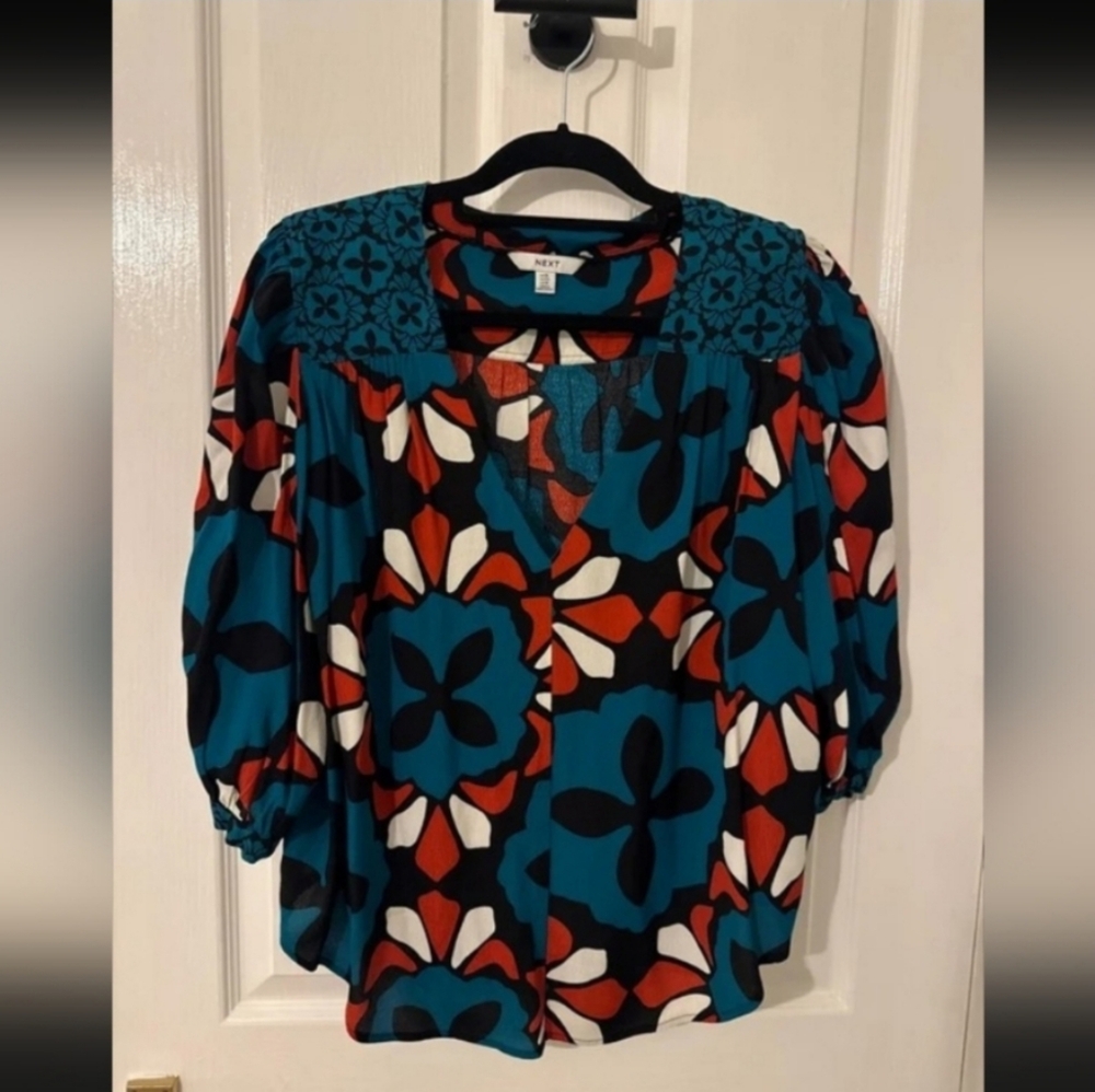 Next Multicolor Floral Blouse